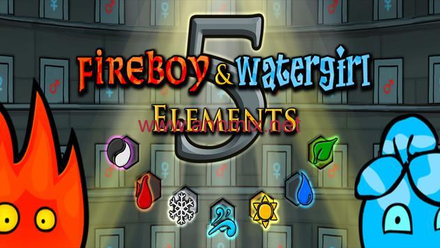 تنزيل لعبة النار والماء Fireboy and Watergirl جميع الاجزاء APK اخر تحديث 2026 مجانا