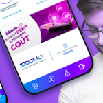 كيفية التسجيل في تطبيق My idoom