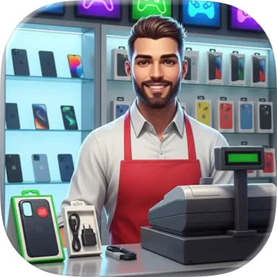 تحميل لعبة Mobile Store Simulator APK للكمبيوتر والاندرويد اخر اصدار 2026 مجانا