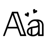 تطبيق fonts